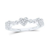 1/5CTW-DIA CN GIFT HEART BAND